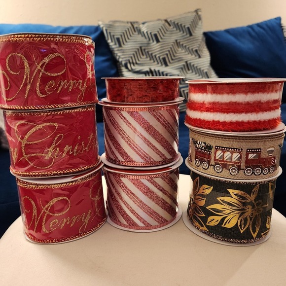 Other - christmas ribbon lot